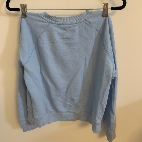 Light Blue XS Crewneck by PINK - Picture 3 of 4